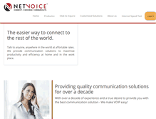 Tablet Screenshot of netvoice.com.ph